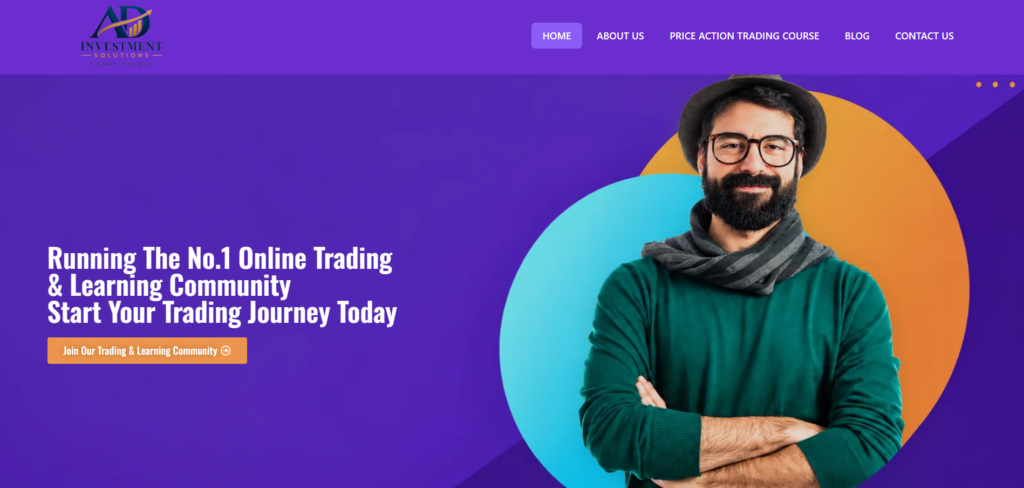 We Built a Fully Responsive Investment Website for AD Investment Solutions